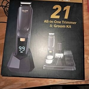 Black All-In-One Trimmer & Groom Kit